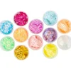 Glitter Clay ass. farver 72x20 ml
