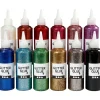 Glitterlim - ass. farver 12x118ml