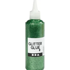 Glitterlim - grøn 118ml