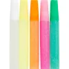 Glitterlim - 10 ml pastelfarver 5stk.