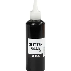 Glitterlim - sort 118ml