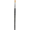 Gold Line Pensler, nr. 12 , B: 5 mm, rund, 6stk.
