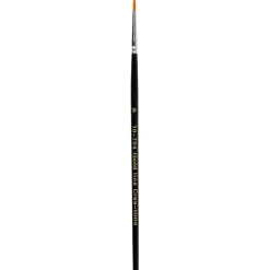 Gold Line Pensler, nr. 4 , B: 3 mm, rund, 12stk.