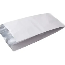 Grillposer med alufolie hvid 16|6 - 5 x 33,5 cm - 250 stk. i pakningen