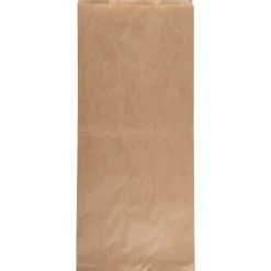 Grovbrødspose brun sidefalset papir 16x37,50 cm - 1000 stk