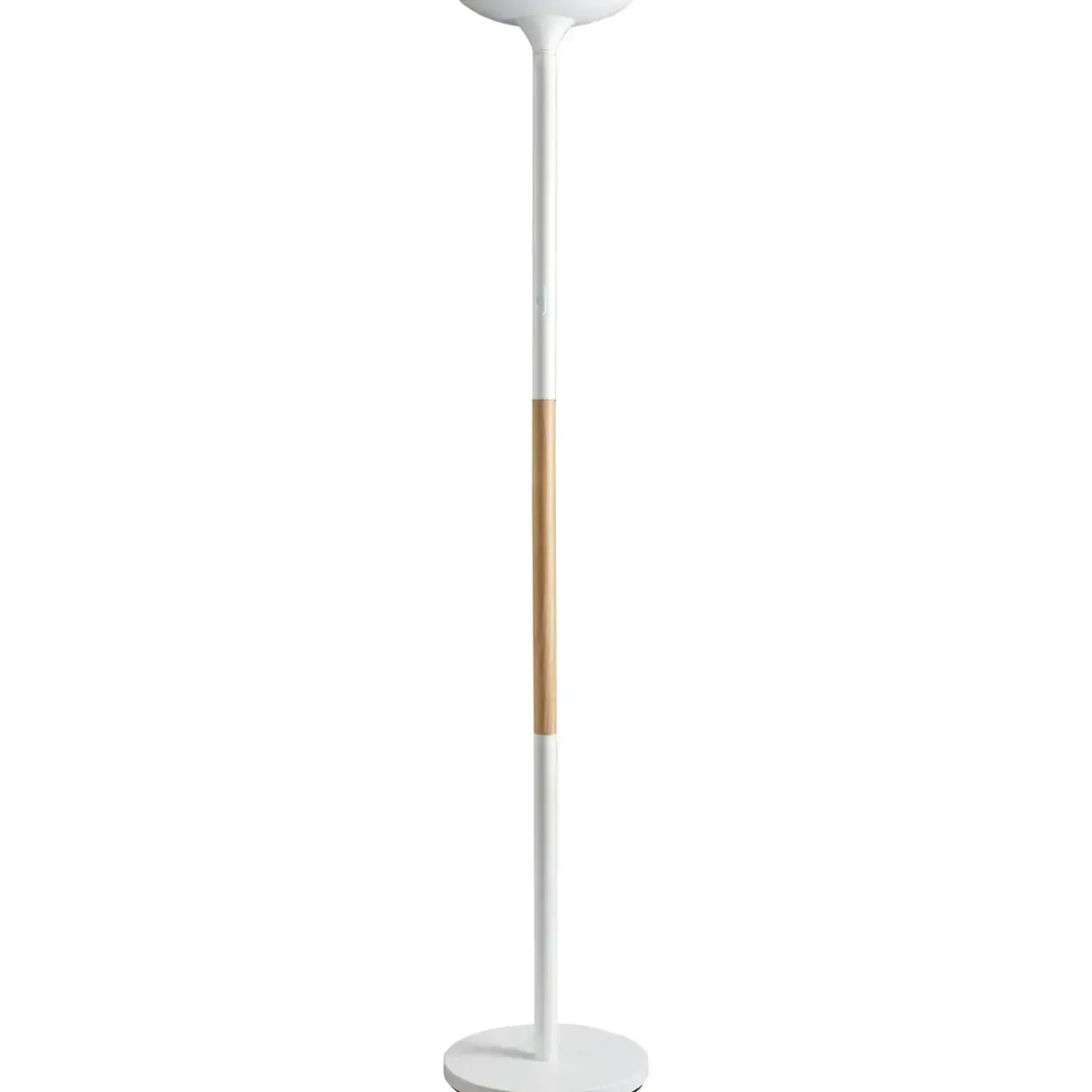 Gulv-lampe Unilux Pryska UpLight hvid/træ