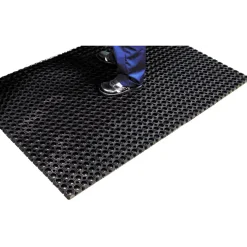 Gummimåtte Star Robust, 100x150cm sort