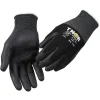 Halvdyppet nitrilhandske, THOR Flex Vinter, 11, sort, nitril/nylon, ribkant