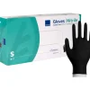 Handsker nitril, sort ABENA Classic Sensitive S pudderfri - 100 stk