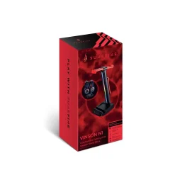 Headset holder SureFire Vinson N1 Dual balance Gaming RGB Headset Stand Black