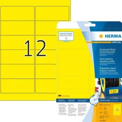 Herma etiket ekstra stærk 99,1x42,3 gul