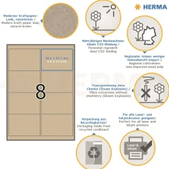 Herma etiket Silphie 99,1x67,7 kraftpapir (160)