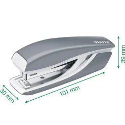 Hæftemaskine Leitz Mini WOW t/10 ark rød