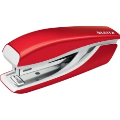 Hæftemaskine Leitz Mini WOW t/10 ark rød