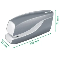 Hæftemaskine Leitz WOW batteri t/10ark rød