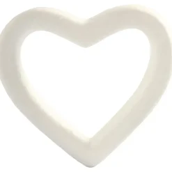 Hjerte styropor 13.5 cm