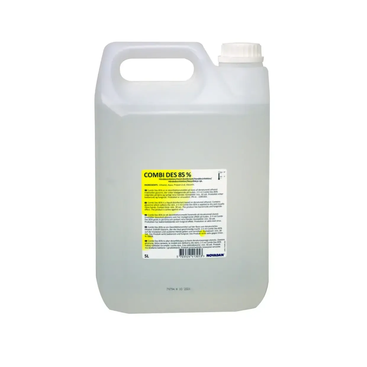 Hånddesinfektion Combi Des 85% 5l