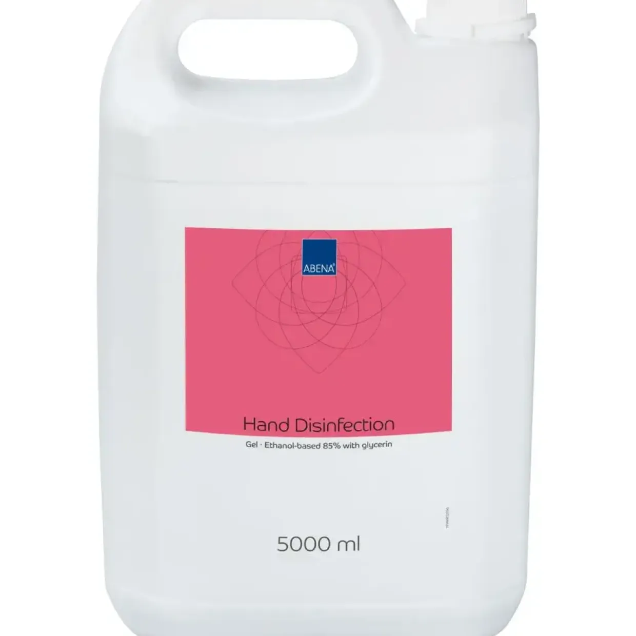 Hånddesinfektion, GEL, ABENA, 5000 ml, 85% ethanol, dunk uden pumpe