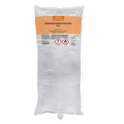 Hånddesinfektion Gel Plum 85% Ethanol 1ltr pose til CombiPlum tråddispenser - 6 ps x 1 ltr/krt