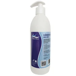 Hånddesinfektion gel Pristine 85% ethanol med glycerin med pumpe 500 ml - 12 fl x 500 ml/krt
