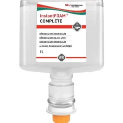 Hånddesinfektion SC Johnson InstantFOAM Complete 1000 ml 80% ethanol til touchfree dispenser - 3 stk