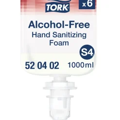 Hånddesinfektionsskum - Tork 520402 - S4 - 1000 ml - Uden alkohol - 6 stk