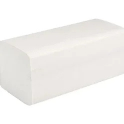 Håndklædeark - Abena Care-Ness Excellent 2-lags V-fold 21x25cm hvid 190 ark pr pakke - 20 pakker