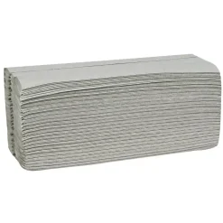 Håndklædeark, ABENA Care-Ness, 1-lags, C-fold, 33x24,5cm, 11,5 cm, 100% genbrug - 4032 stk