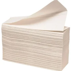 Håndklædeark - ABENA Care-Ness 2-lags W-fold 32x20,3cm - Hvid - 100 ark - 20 pakker