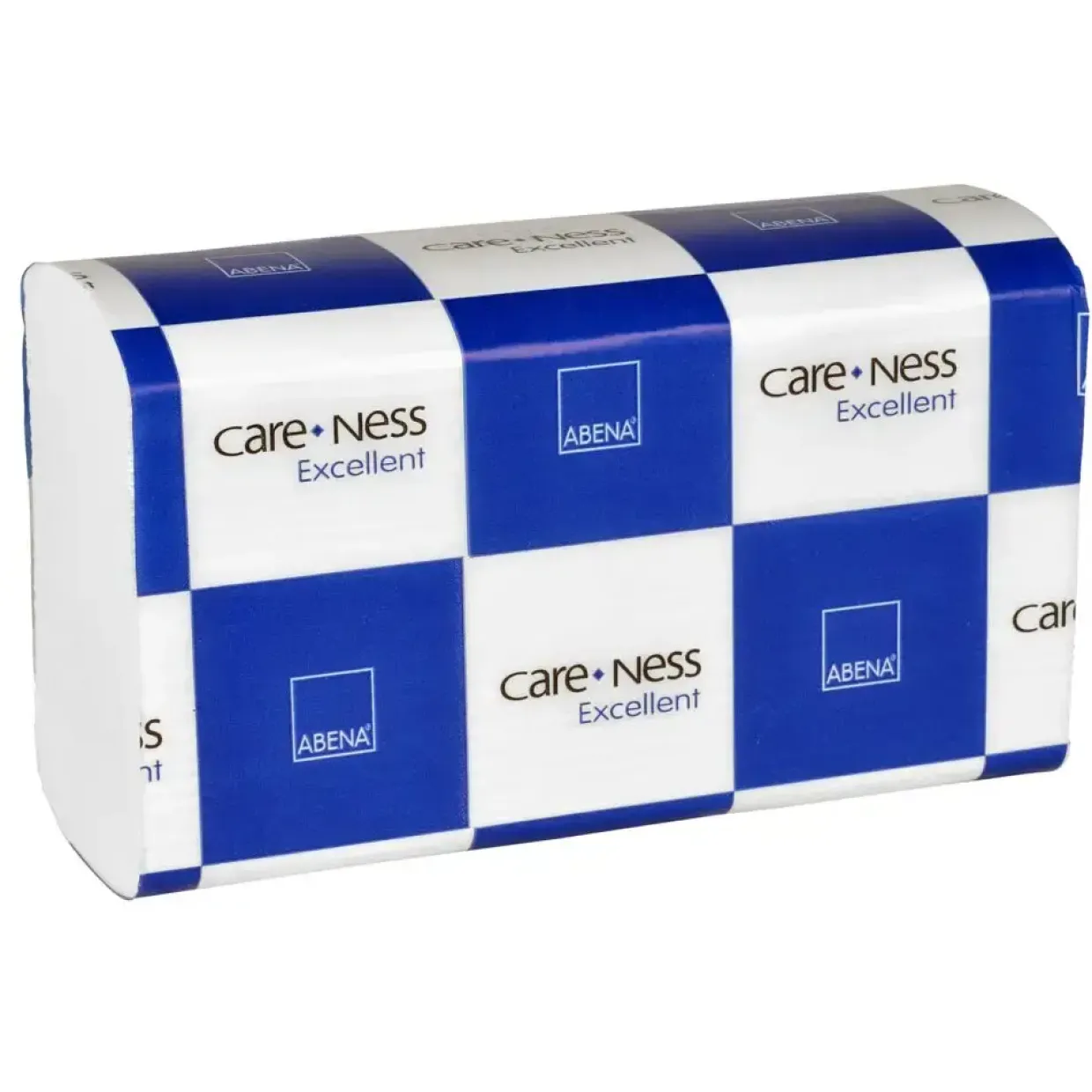 Håndklædeark Care-Ness Excellent 3-lags 20,6x24x8 cm - 125 ark pr pakke - 25 pakker