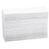 Håndklædepapir neutral, 2-lags, Z-fold, 24x23,5cm, hvid - 4000 stk