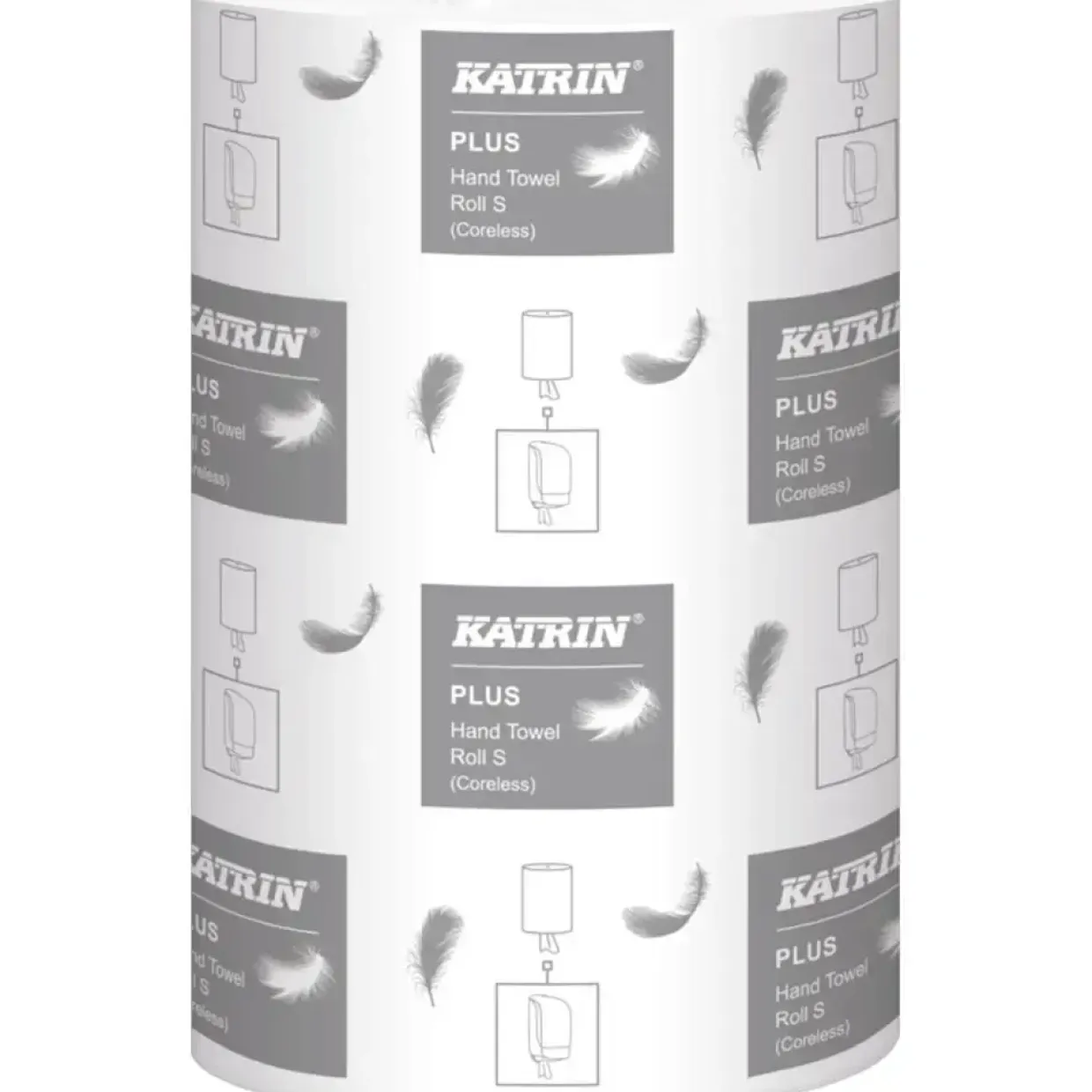 Håndklæderulle, Katrin 464806 Plus, 20,50 cm x 60 m - 12 stk