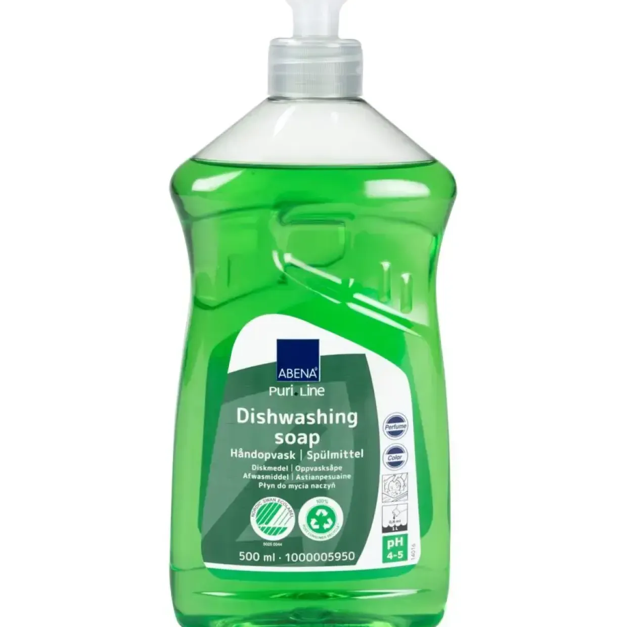 Håndopvask - ABENA Puri-Line - Med farve/parfume - 500ml - 12 stk