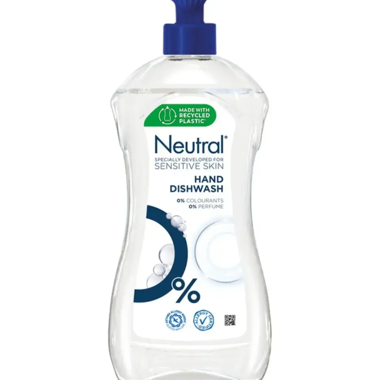 Håndopvask - Neutral - Uden farve og parfume - 500 ml - 12 stk