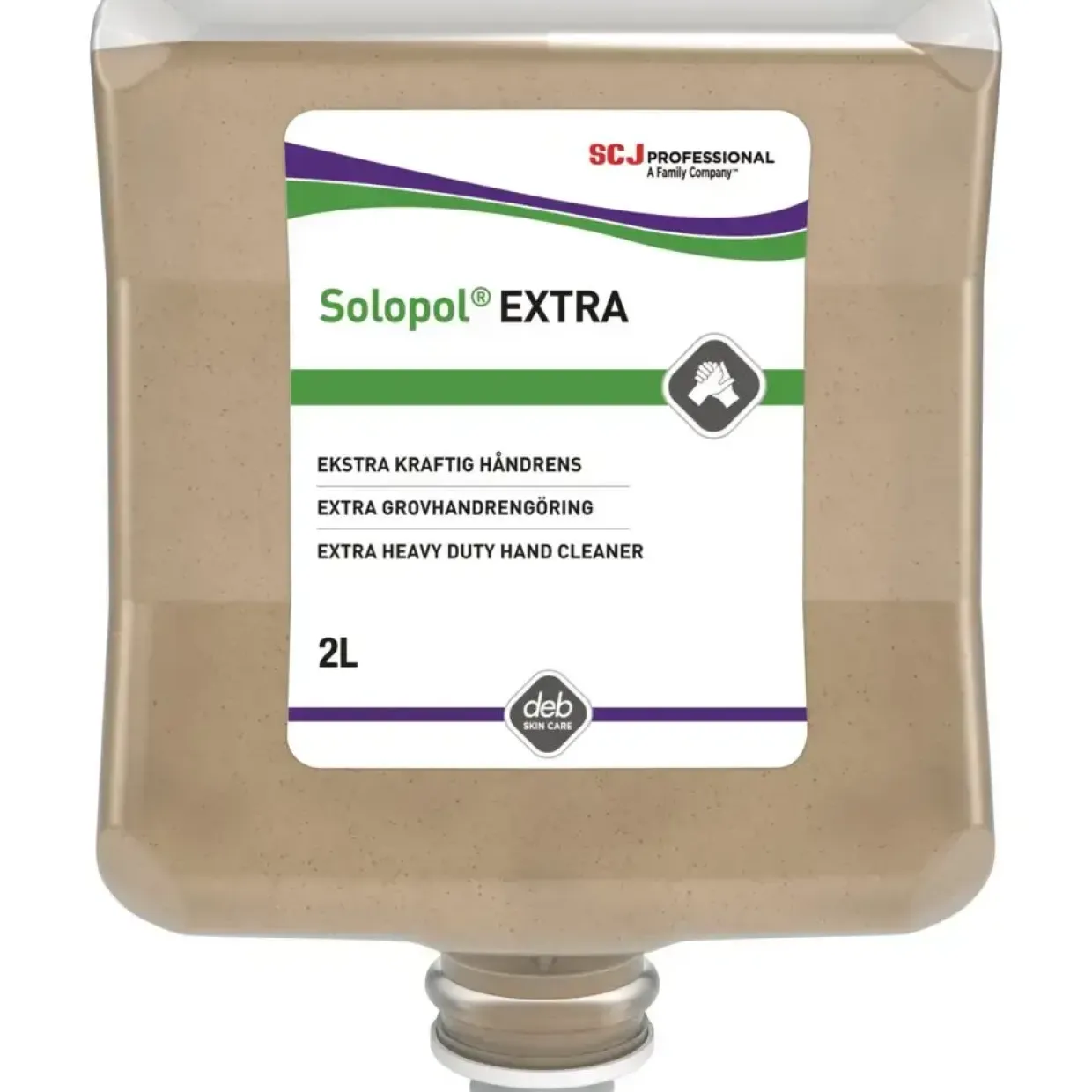Håndrens SC Johnson Solopol Extra 2000 ml beige med parfume