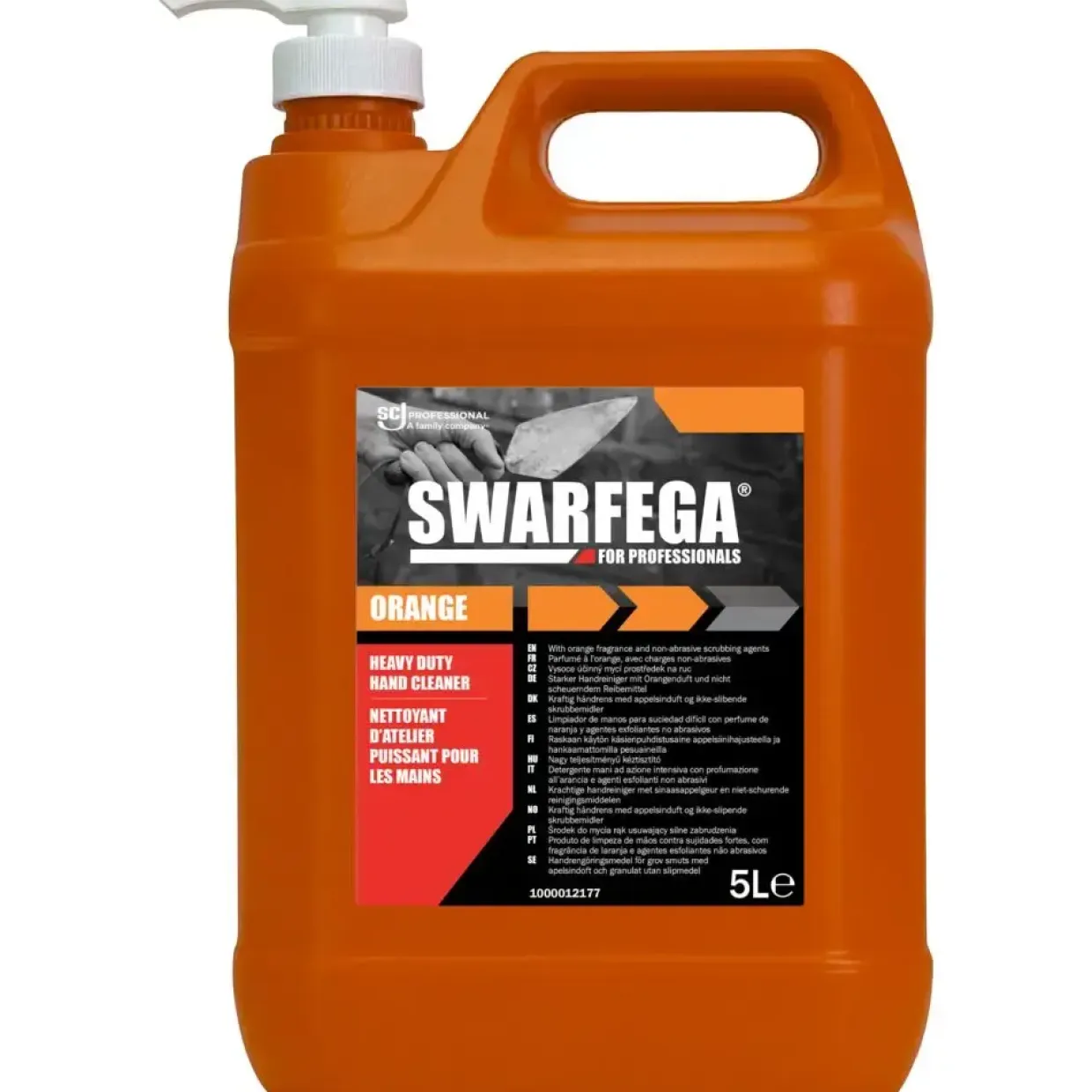 Håndrens - SC Johnson Swarfega Orange - 5000 ml