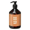 Håndsæbe Flydende Papaya 500ml Med Parfume/Pumpe Uden Parabener - 6fl x 500 ml/krt