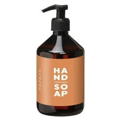 Håndsæbe Flydende Papaya 500ml Med Parfume/Pumpe Uden Parabener - 6fl x 500 ml/krt