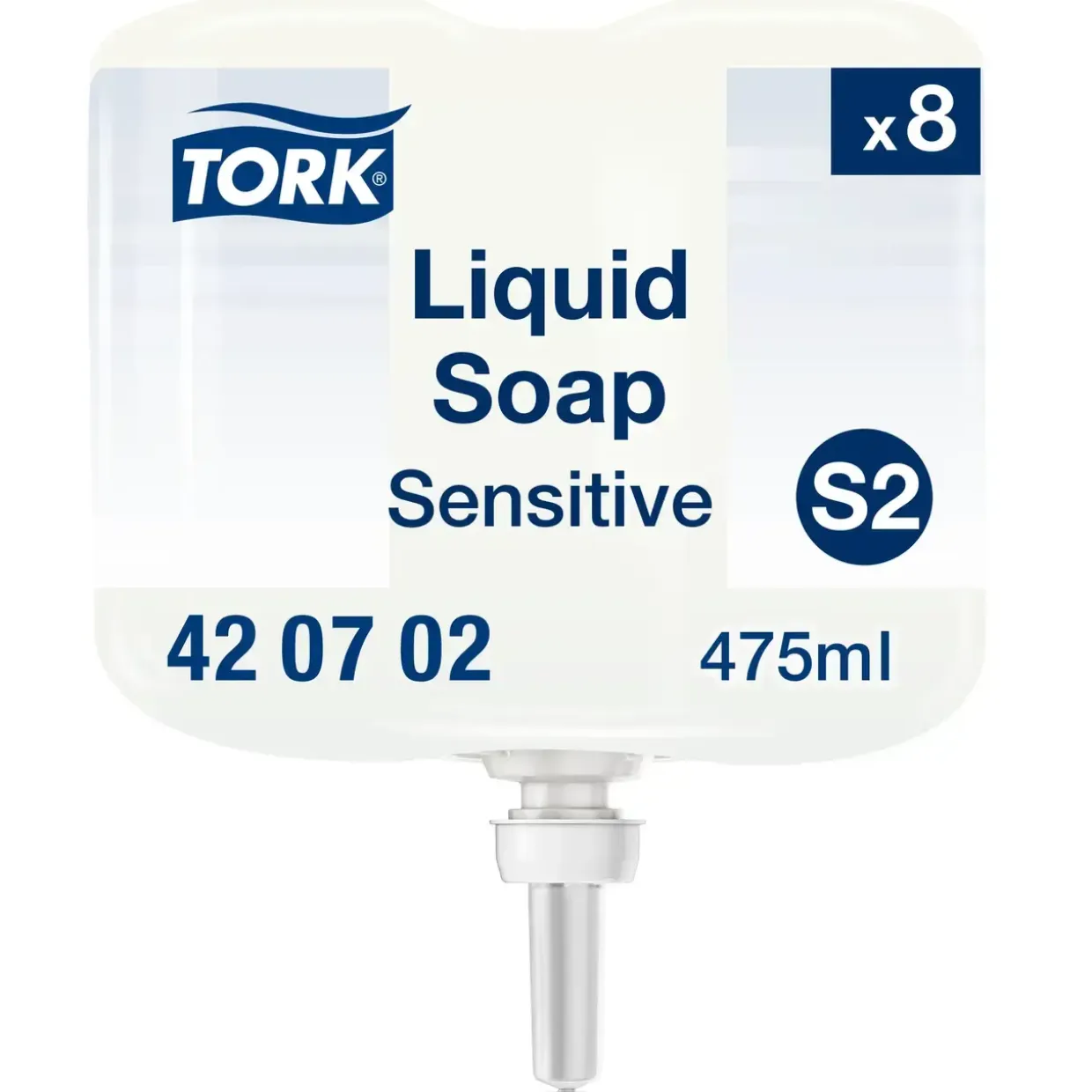 Håndsæbe Tork 420702 Premium uden farve og parfume 475 ml - 8 stk