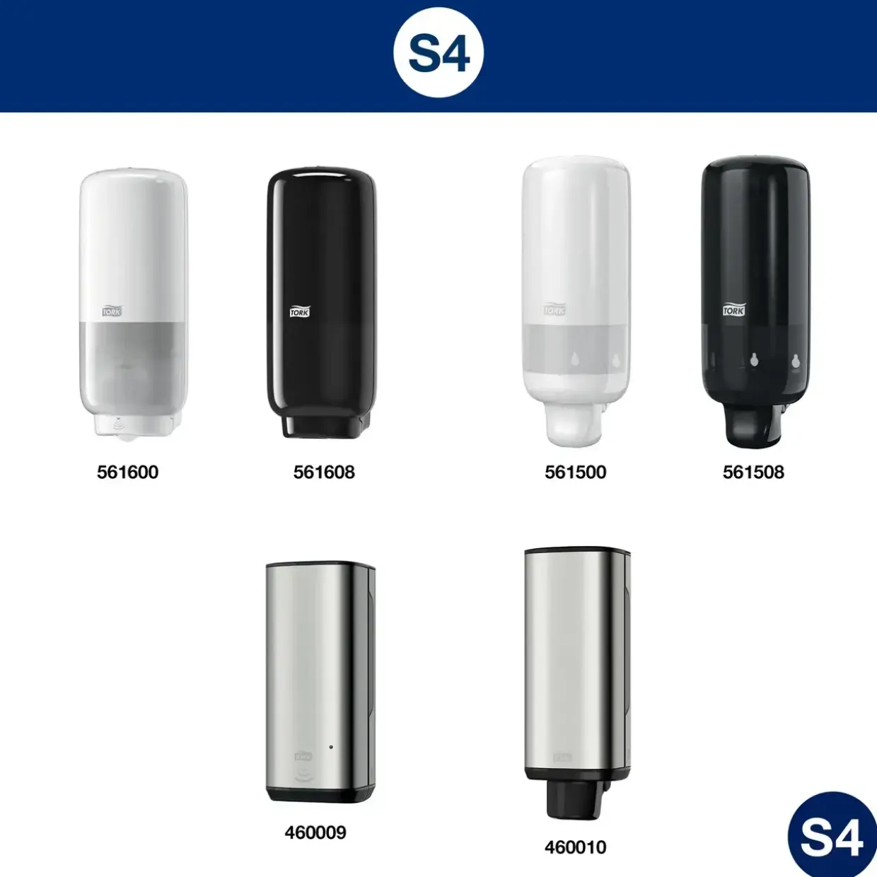 Håndsæbe Tork 520201 S4 Clarity uden parfume 1000ml - 6 stk