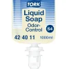 Håndsæbe Tork 424011 S4 Odor-Control skum 1000ml - 6 stk