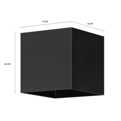 Hombli Smart Outdoor Wall Light, Black