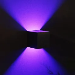 Hombli Smart Outdoor Wall Light, Black