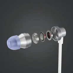 Hovedtelefoner Logitech G333 In-ear Gaming Headphones, White