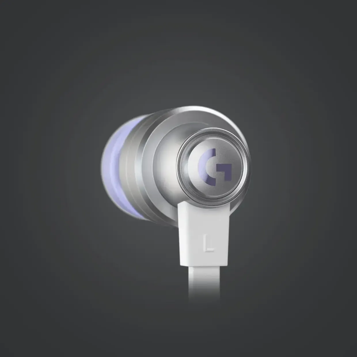 Hovedtelefoner Logitech G333 In-ear Gaming Headphones, White