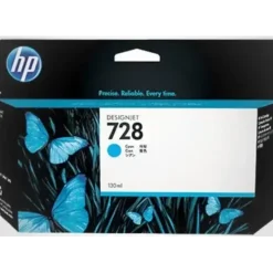 HP 728, Blækpatron, Cyan, 130 ml