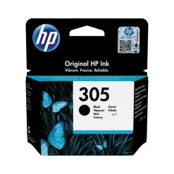 HP 305, Blækpatron, Sort, 120 sider