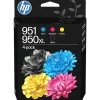 HP 951 CMY/950 Blk Ink Crtg Cmbo 4-pack