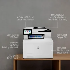 HP Color LaserJet Enterprise MFP M480f printer