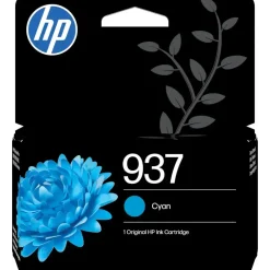 HP 937 Cyan Original Ink Cartridge